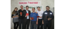 Итоги турнира по настольному теннису