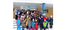 Купаться здорово в любое время года!