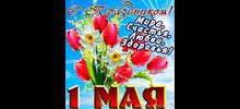 С Праздником Весны и Труда!
